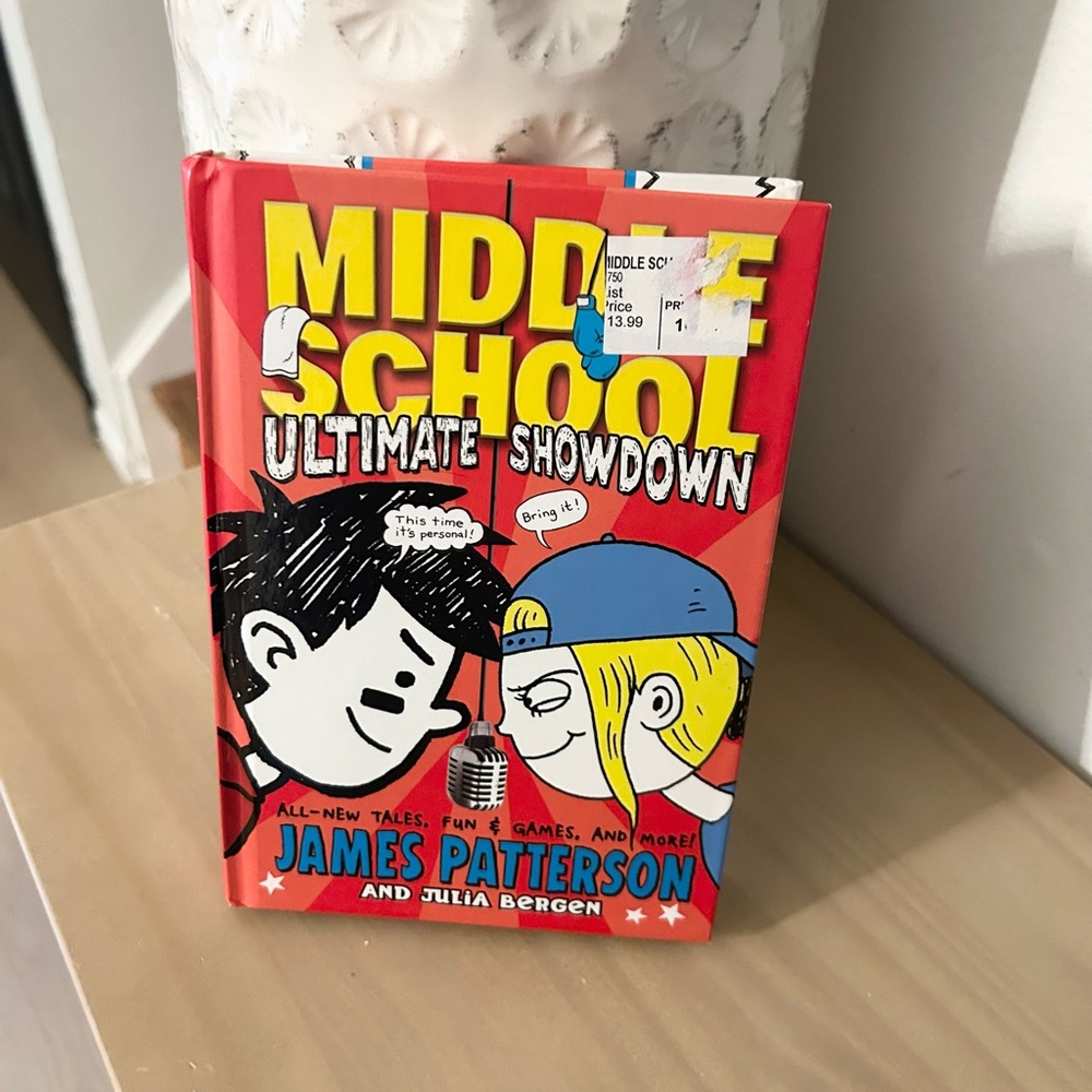Middle School Ultimate Showdown by James Patterson Hardcover Book